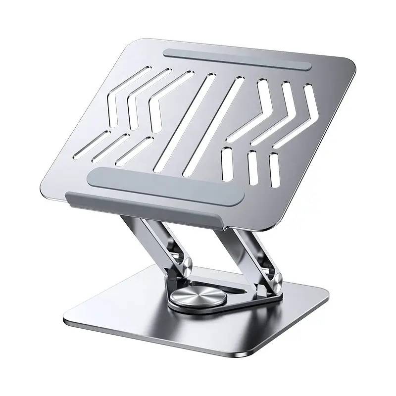 RTako 2-level adjustable laptop stand with 360